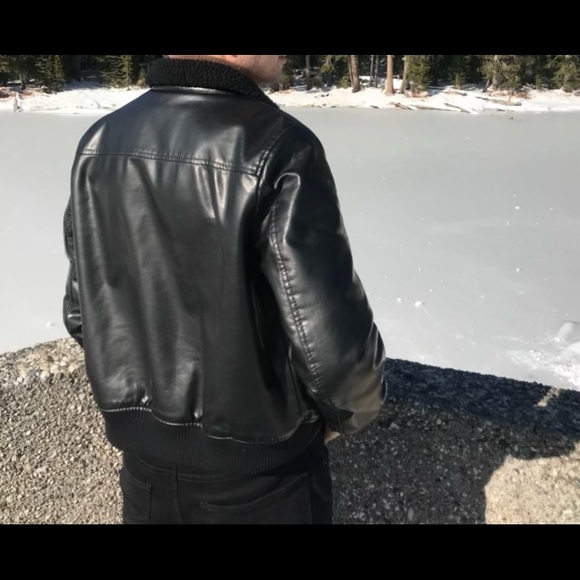 Men’s Faux Leather jacket - Picture 2 of 5